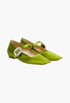 Belle Vivier 25 Satin Ballet Flats - GLAM MODA